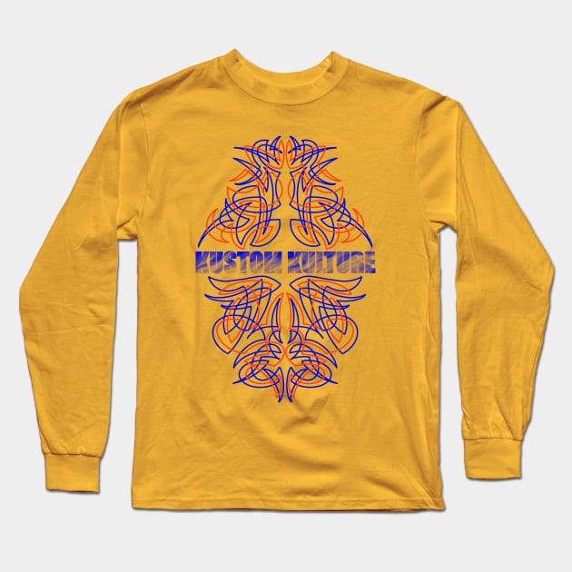 Kustom kulture Long Sleeve T-Shirt by KeegansKolourStudio